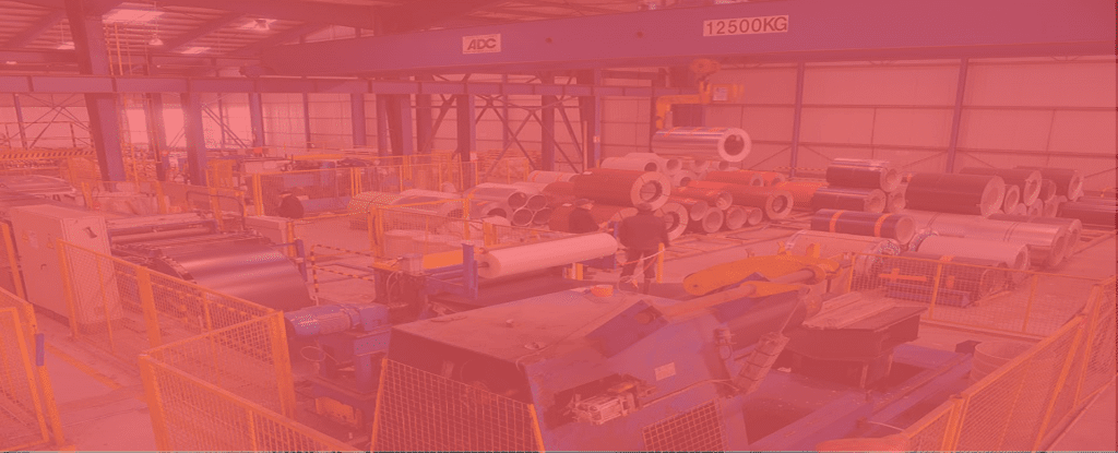 Entrepôt fabrication tôles
